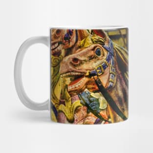 Carousel Horses, Brighton Seafront, UK Mug